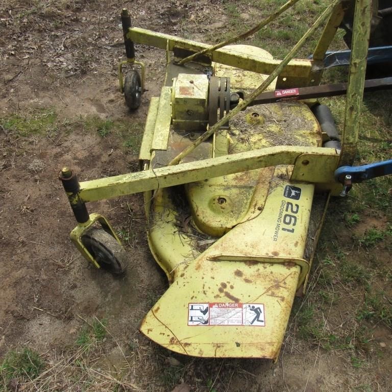 Ford 3000 Farm Tractor~John Deere Finish Mower~Implements