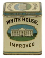 White House Improved 5 Cent 50 Count Cigar Tin