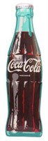 Diecut Coca Cola Bottle Sign
