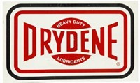 Tin Heavy Duty Drydene Lubricants Sign