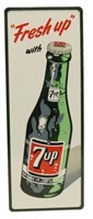 Tin Fresh Up with 7UP Sign