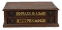 Clark's Small Spool Cabinet