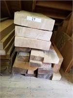 SYCOMORE ROUGH CUT TIMBER INCLUDED BLOCKS