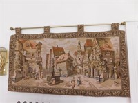 Tapestry-Village w/People(26" x 44")