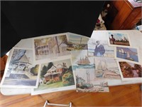 Lot of Art-3 Historic Scotttdale Prints, 3 Photos&