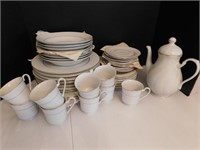 47 Pcs. Tian Jin Ceramics Fine China