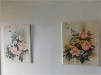 2 Flower Prints by Ilse Halley Scheer