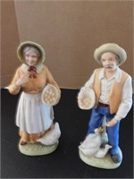 Farm Man & Woman Figurines