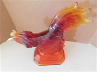 Glass Rooster(possibly Smith Glass)