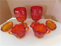 6 Pieces of. Smith Glass