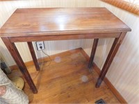 Small Wood Table(30"W x 30"H x 16"D)