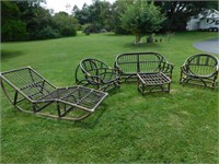 5 Pcs. Rattan Lawn Furniture