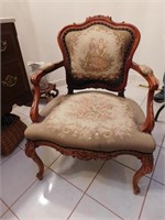 Antique Padded Arm Chair