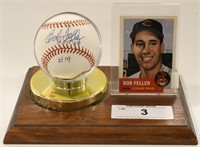 Bob Feller Autographed AL Baseball