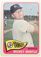 1965 Topps Mickey Mantle Baseball Card #350