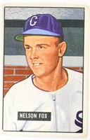 1951 Bowman Nelson Fox Rookie Card #232