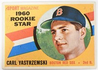 1960 Topps Carl Yastrzemski Rookie Card #148