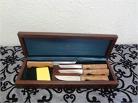 Abercrombie & Fitch Vintage Knife Set in Case