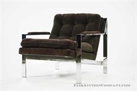 Chrome Lounge Chair - Attrib. Milo Baughman