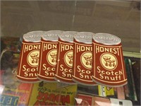 Vintage Honest Tobacco Advertising Notebooks Lot