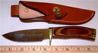 BUCK 192BR VANGUARD KNIFE WITH COCOBOLA HANDLE