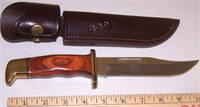 BUCK 119C KNIFE WITH SHEATH AND COCOBOLA HANDLE
