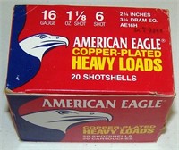 BOX OF AMERICAN EAGLE 16 GA. 6 SHOT SHELLS