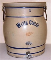 RED WING 5 GALLON WATER COOLER WITH MINOR CROWS