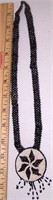 14" INDIAN BEADED NECKLACE