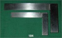 Pair of hardened steel squares