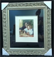 Pierre Auguste Renoir Limited Etching - Framed
