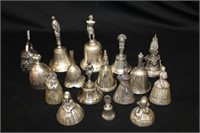 16pc 900-925 Sterling Bell Collection approx.