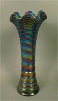 11” Tall x 3 3/8” Base Imperial Ripple Swung Vase