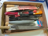 ASSORTED FILES & WOOD RASPS