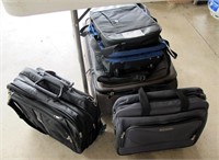 Lot, luggage, includes double laptop cases