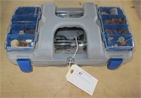 Dremel 400-XPR with hard case and attachments