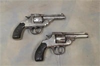 (2) Iver Johnson Third Model 81681/694281 Revolver