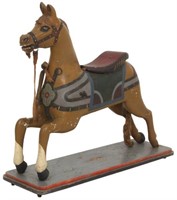 Antique Hand Carved Carousel Horse