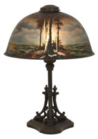 16 in. Pittsburgh Scenic Table Lamp