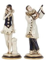 Pr. Royal Dux Porcelain Figures