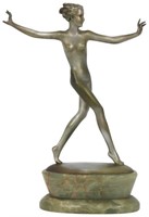 Josef Lorenzl Deco Bronze Dancer