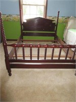 Mahogany antique bed