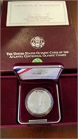 1995 U.S. Olympic Silver One Dollar Proof