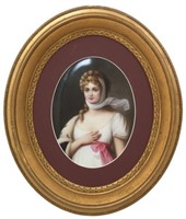 KPM Portrait Plaque - Queen Louisa