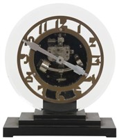 Rare Leon Hatot (ATO) Deco Electric Clock