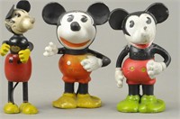 GROUPING OF MICKEY MOUSE FIGURES