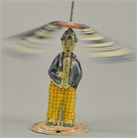 MAN WITH PROPELLER WINGS PENNY TOY