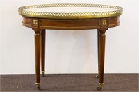 Georges Jacob Louis XVI Marble & Mahogany Table