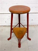 Antique Shoe Shine Stool