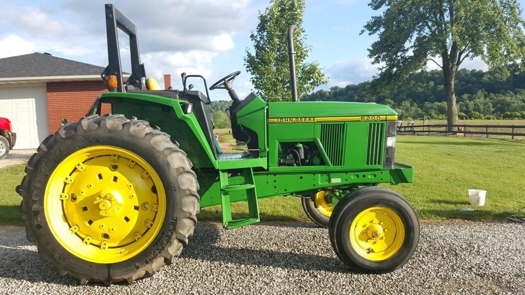 Online Auction: John Deere Tractors and mower